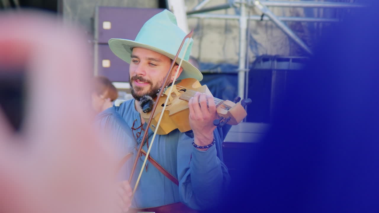 montalegre 13 september 2024 friday the 13th young man playin fiddl