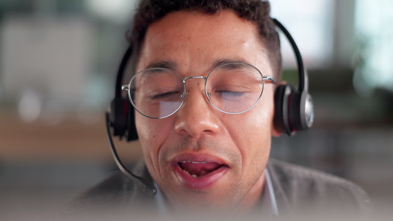 Business Person on a Phone Call