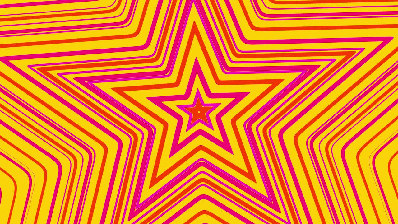 Sfondo geometrico arancione neon
