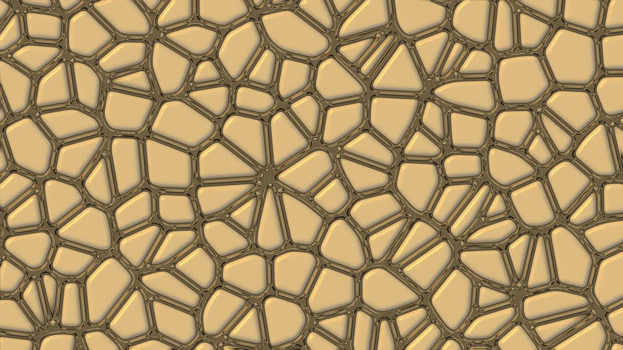 vídeo de animación abstracto en mosaico