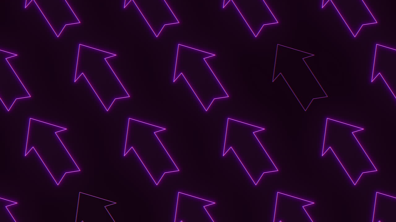 patrón de flecha púrpura vibrante elemento de diseño versátil para sitios web y gráficos