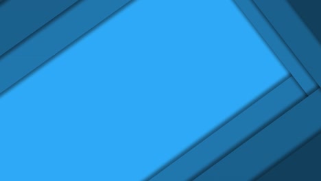azul, cian, fondo de movimiento geométrico, bucle sin costuras, 4k