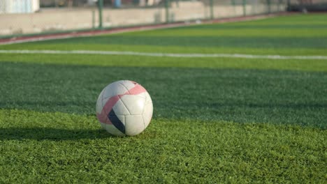 CloseUp-View-Ball-While-Shooting