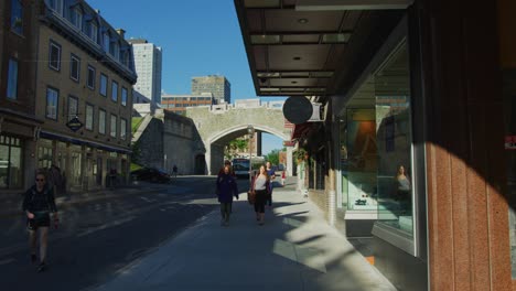 rue saint-jean with porte saint jean
