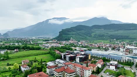 lake garda, mountain, village