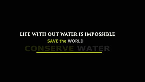 campaña de activismo hídrico - conservación del agua - mensaje contra la contaminación - día mundial del agua, campaña de ahorro de calidad del agua y concepto de protección del medio ambiente