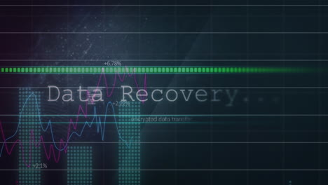 animación del procesamiento de datos sobre la red