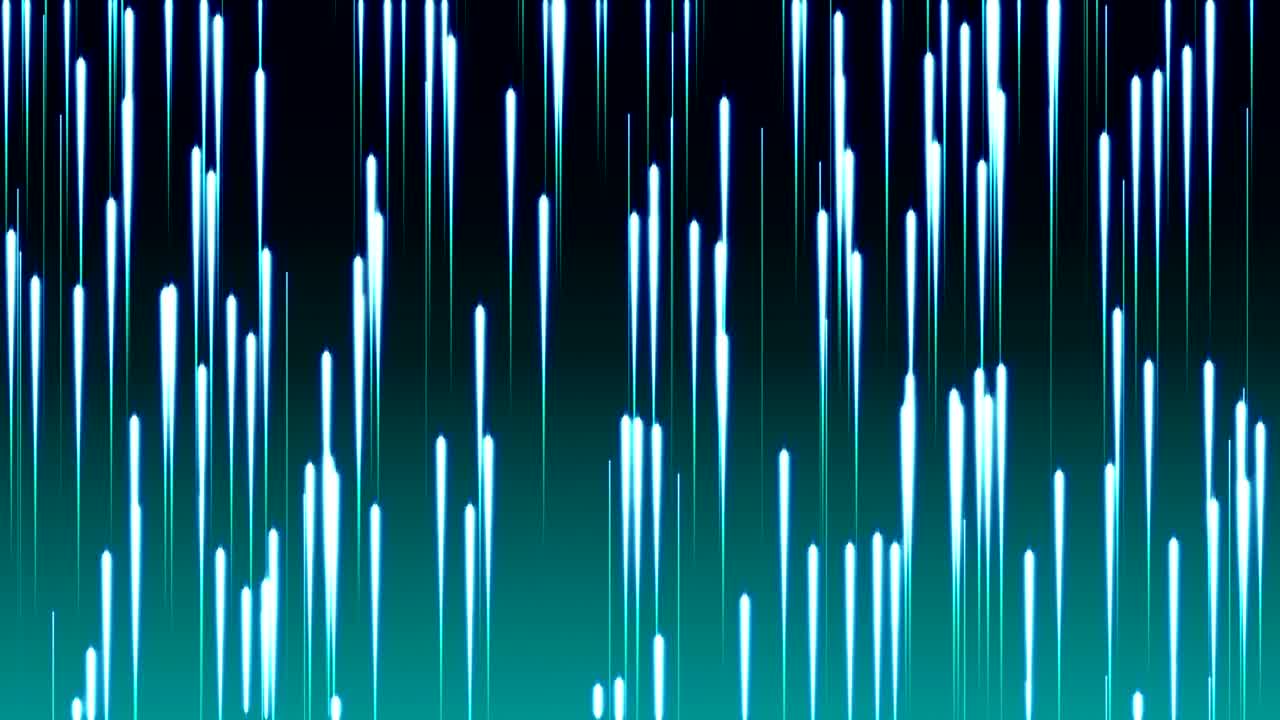 partículas abstractas que vuelan hacia arriba brillan.