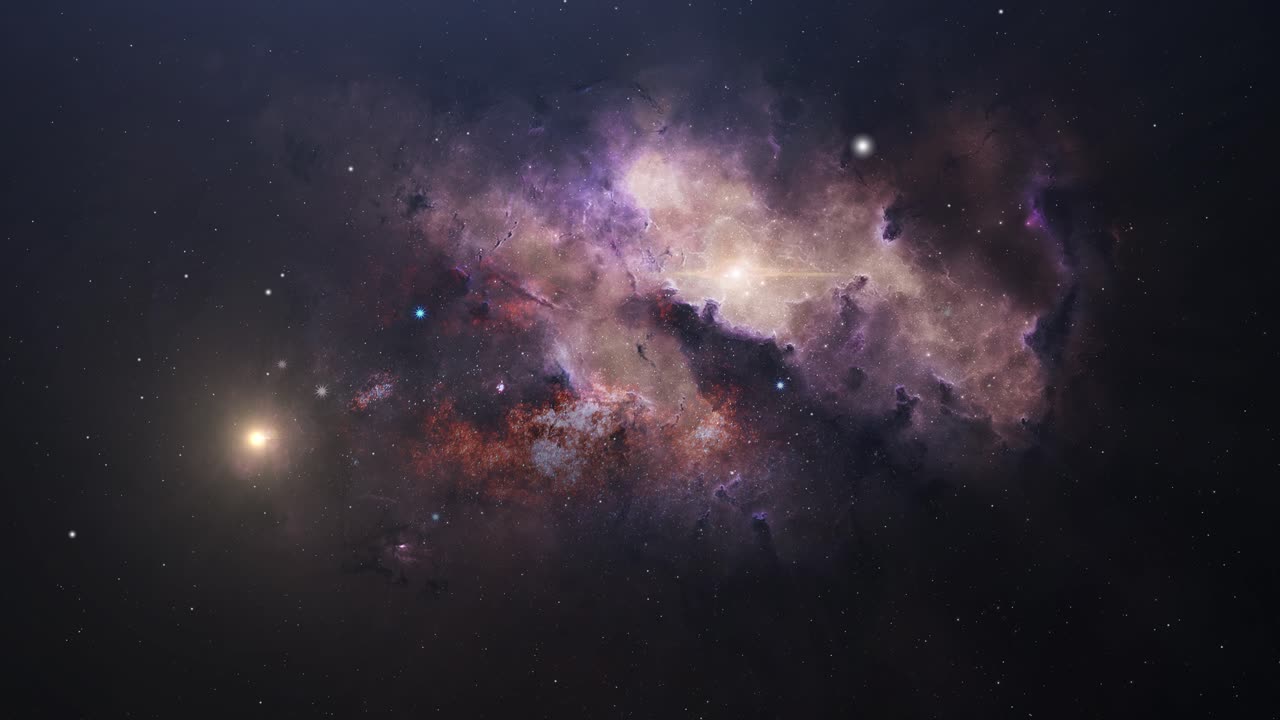 nebulae move and expand in the universe