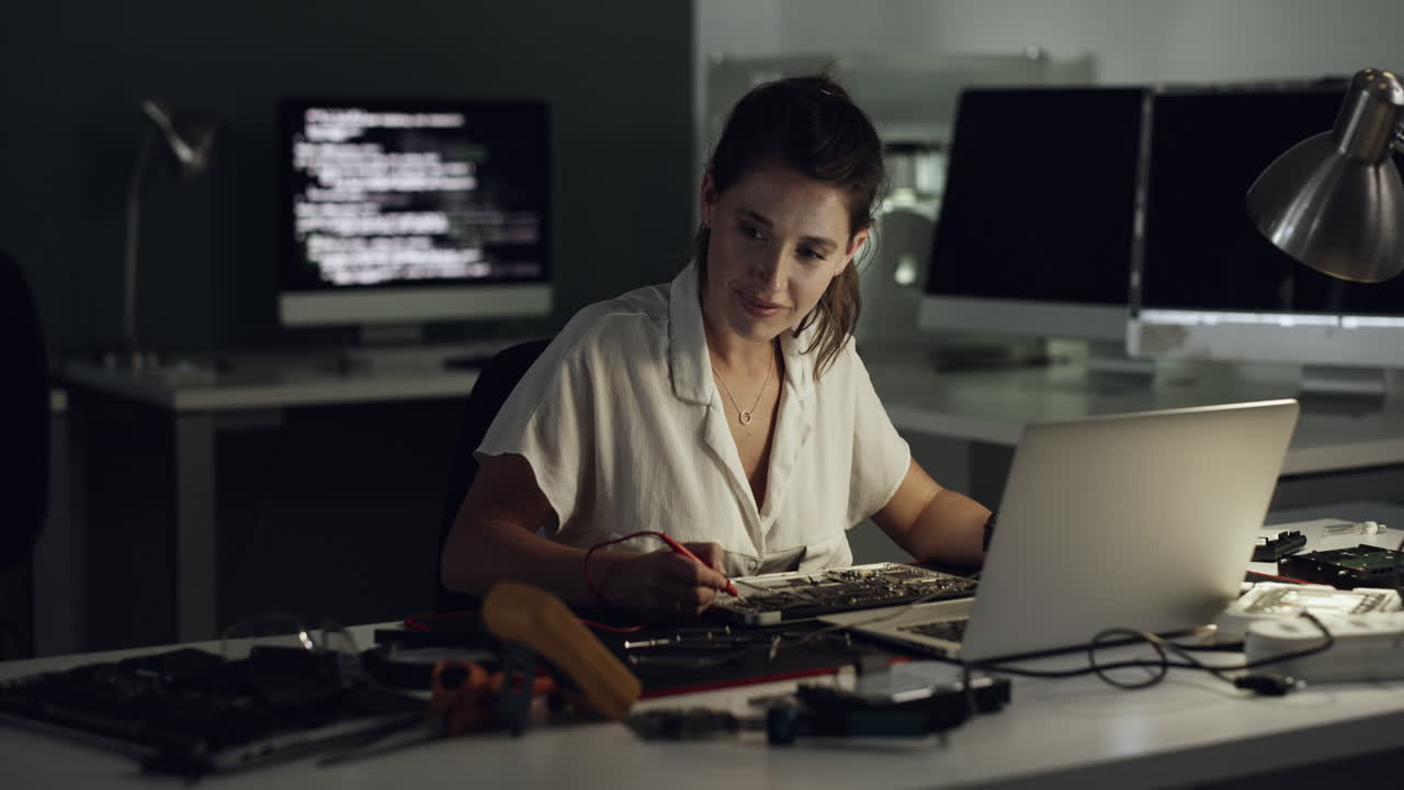 Looks like she's winning