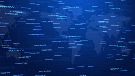 4k 3d mundo de las noticias de fondo mapa del mundo conectando las noticias de apertura de bucle de animación.