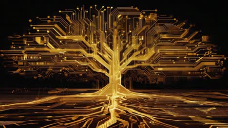 digital circuit tree: a fusion of nature and technology