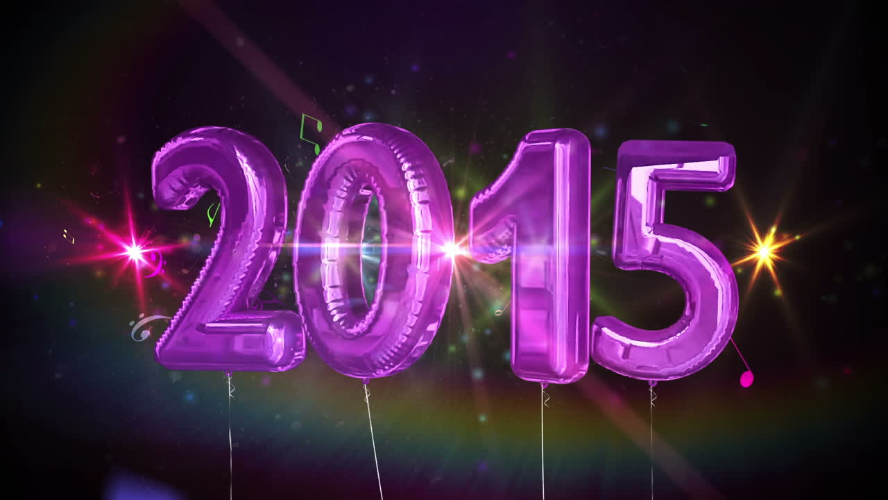 globos que dicen 2015 para el año nuevo