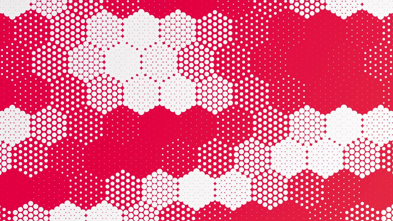 Abstract Background Motion Seamless Pop Art Design