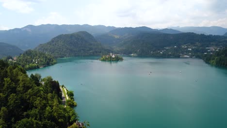 slovenia beautiful nature - resort lake bled.