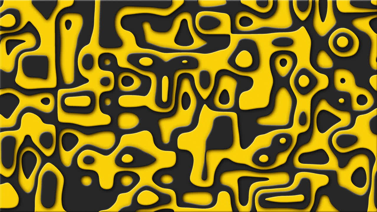 patrón abstracto amarillo y negro