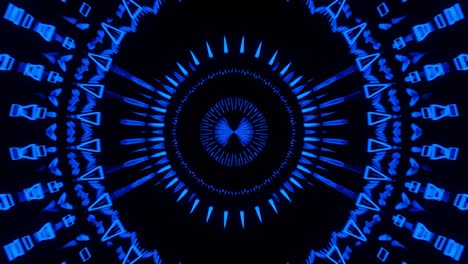 un video de 4k con un tripo psicodélico de un bucle de vj.