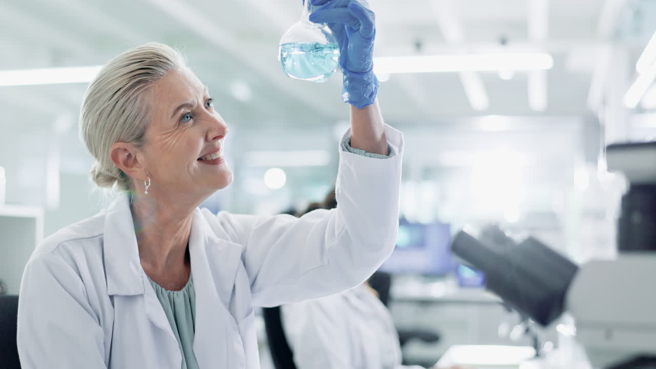 Scientists working in a lab
