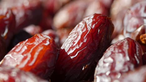 close-up of red dates