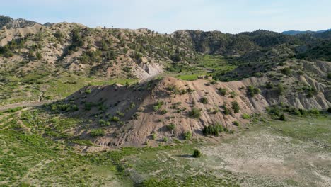 the beauty of green hills