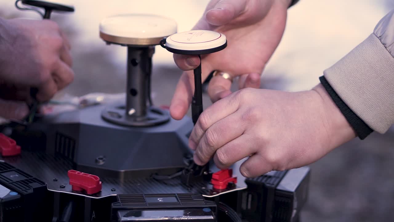 드론 유지보수 및 설정