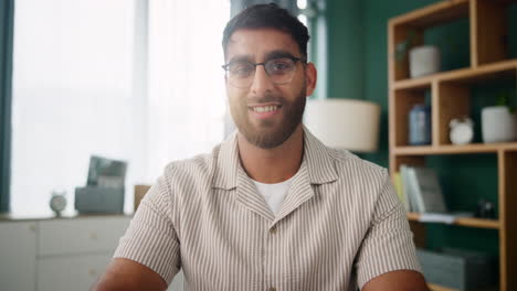 portrait of a man wearing glasses