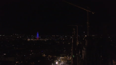 Barcelona-aerial-view-at-night