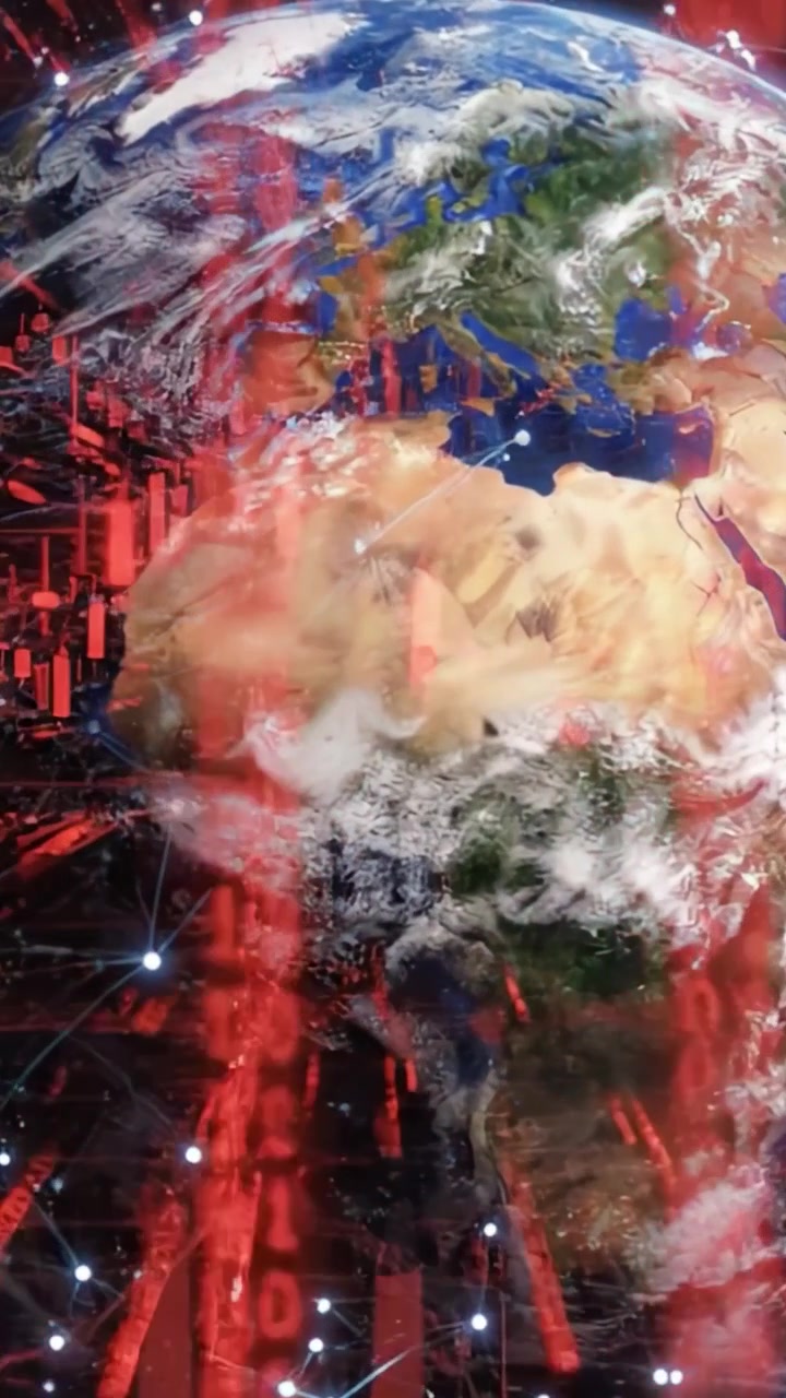 Uma Transformação Dinâmica da Paisagem Digital da Terra: De um Globo Conectado a uma Representação de Rede Rica em Dados com Análises Visualizadas