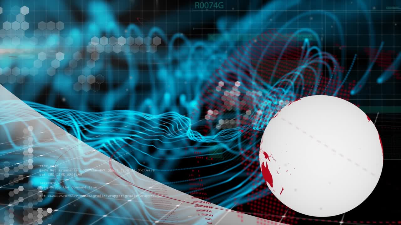 This background is perfect for international business animations with alpha channels