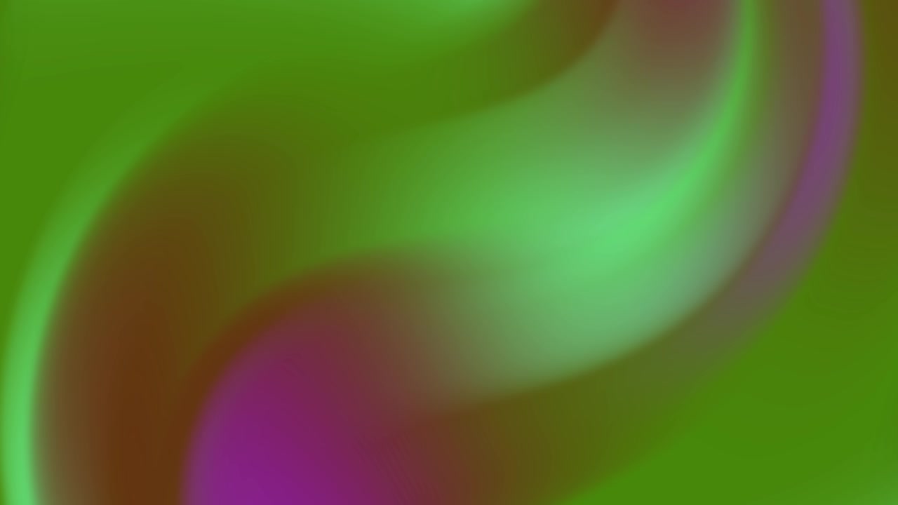 Dynamic Abstract Green and Purple Gradient Background Loop