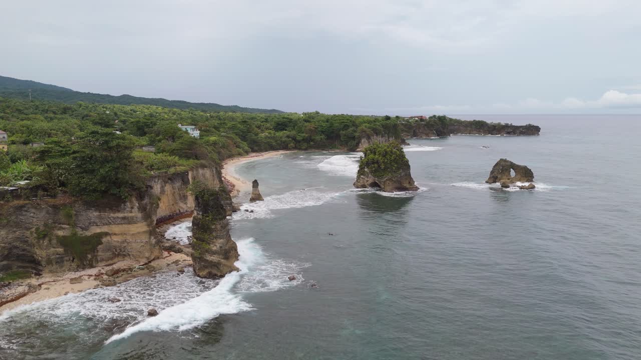 Pemandangan Pantai Portland Dari Atas