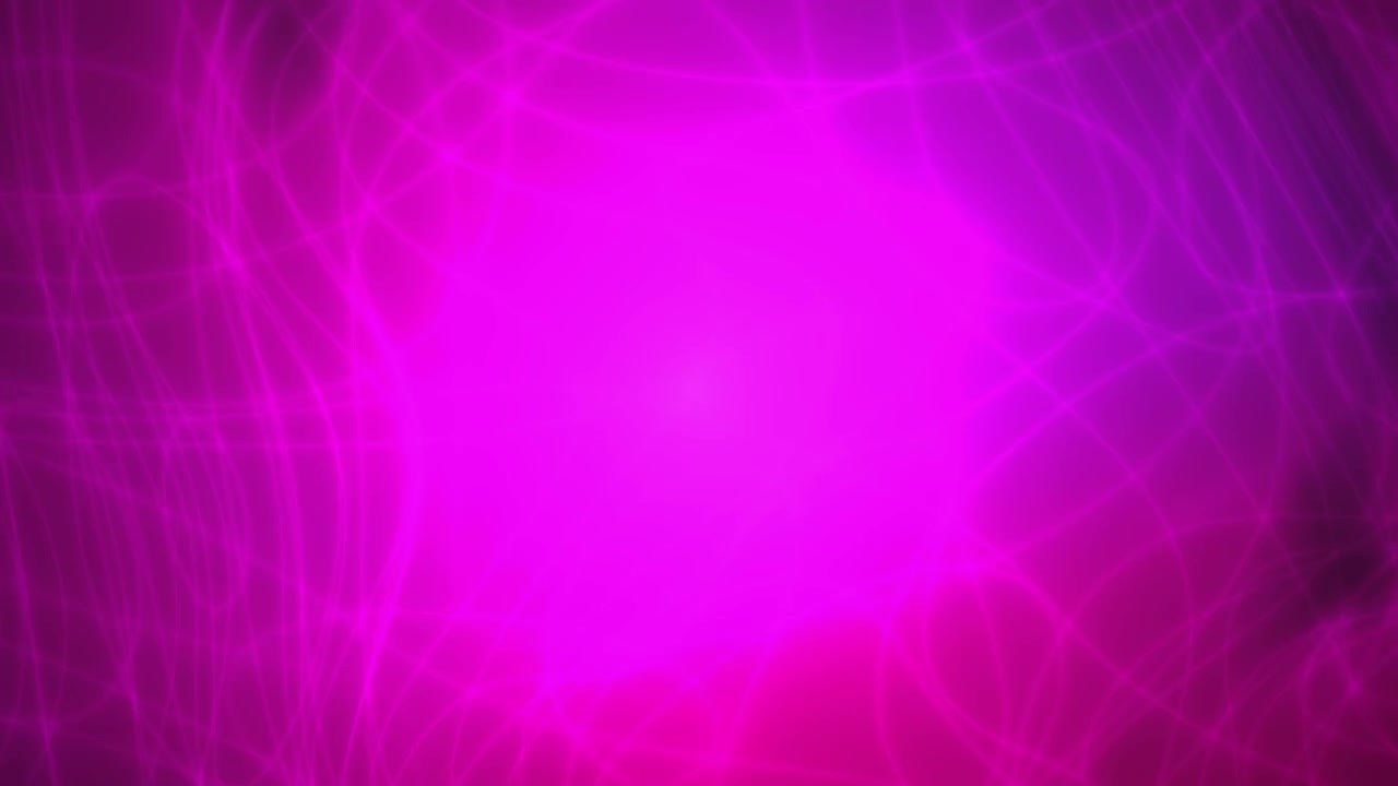 Sfondo animato astratto con linee di luce luminose rosa e viola