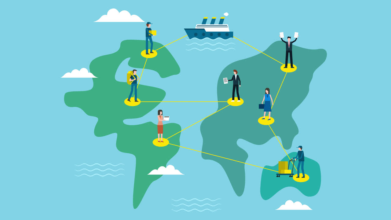 글로벌 물류 및 배달 네트워크