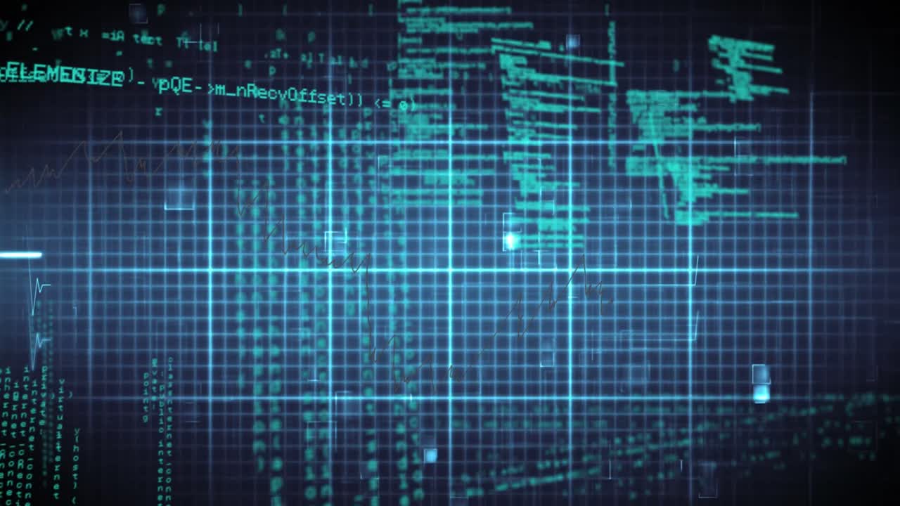 Animation of data processing over cardiograph