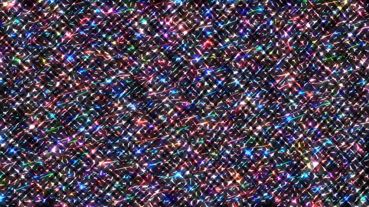 3d 빛나는 밝은 선은 검은 바탕에 파동 움직임을 설정, 컬러 전체