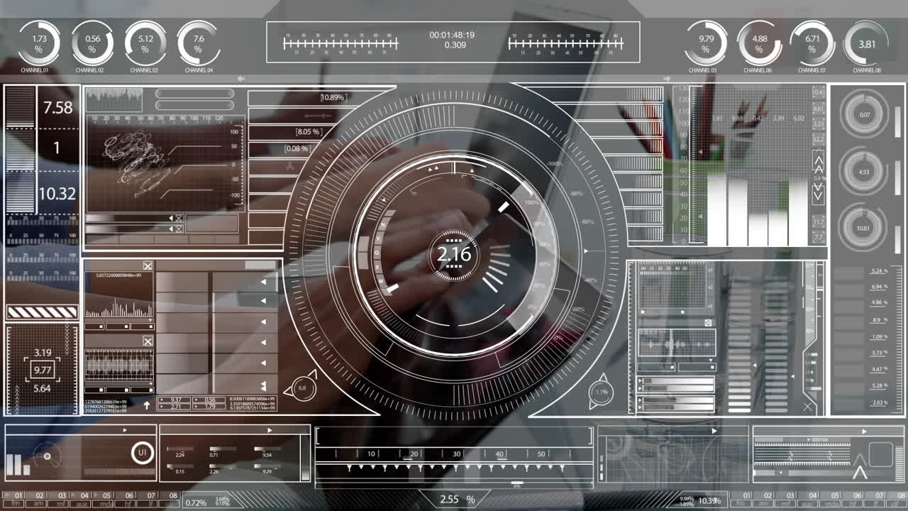 컴퓨터를 사용하는 사람들에 대한 데이터 처리와 디지털 인터페이스