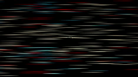 abstract motion background in white,blue and red on black