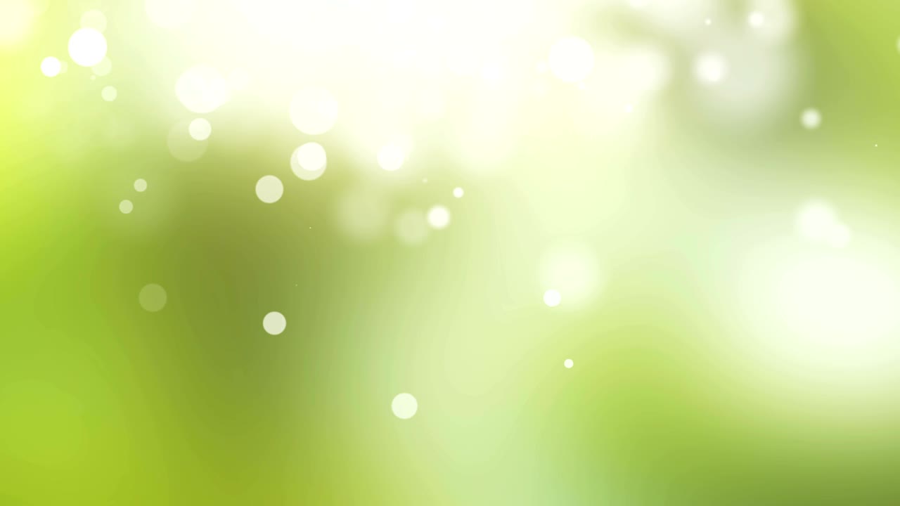 반이는 반이는 점 배경 루프 - 활기찬 녹색 (4k 비디오)