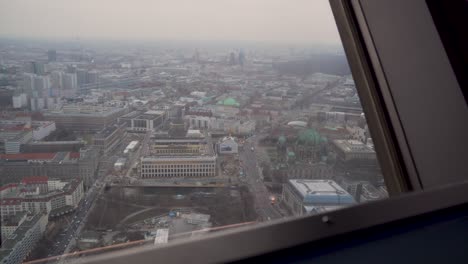 Vista-Desde-El-Fernsehturm-Del-Centro-De-Berlín