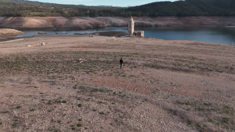 pantano en el embalse de sau