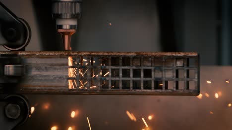 plasma cutting metal