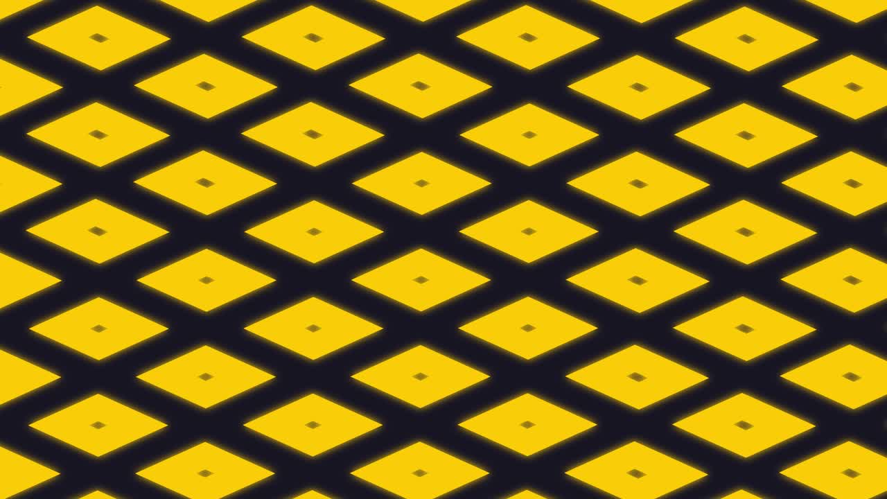 Abstract Geometric Diamond Pattern with Changing Colors