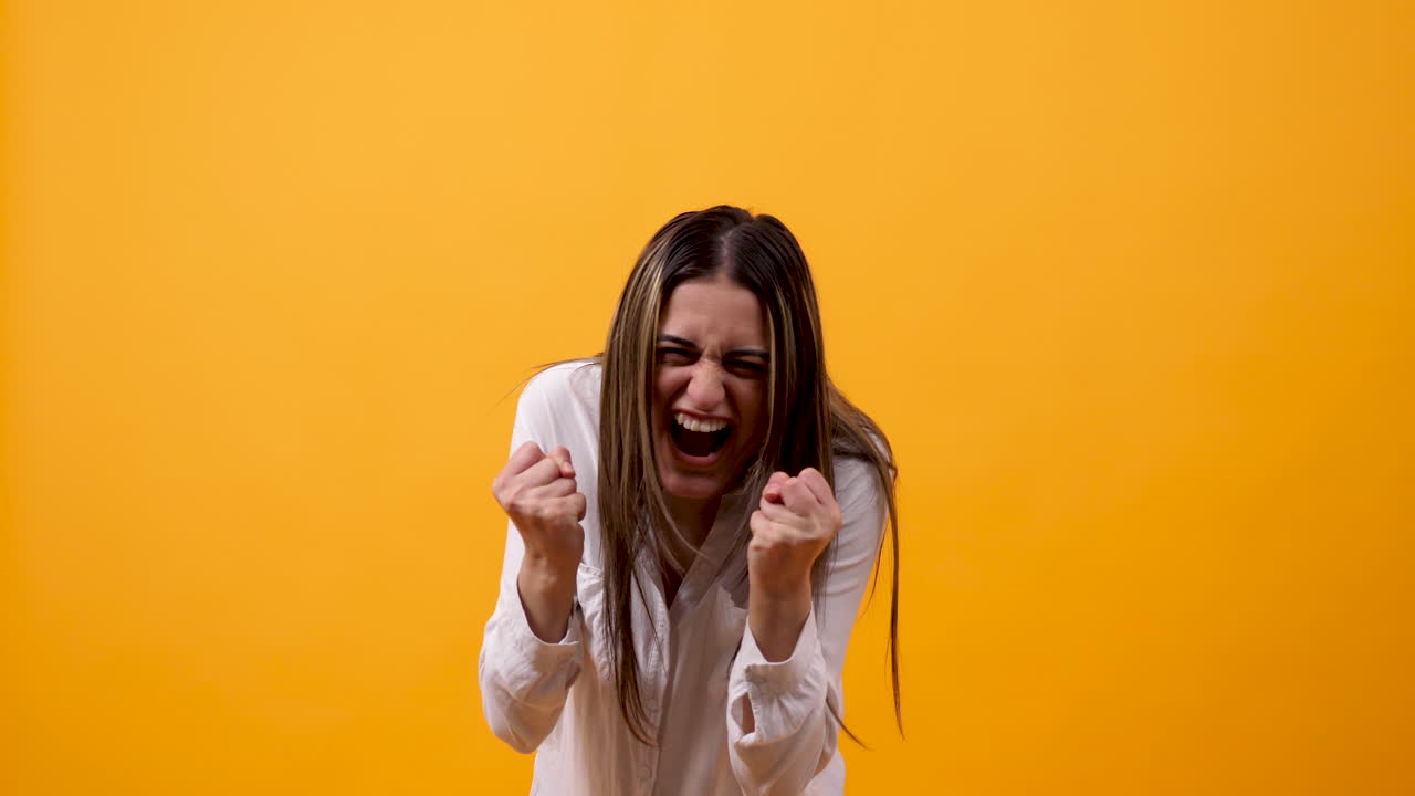 An Angry Woman Yelling