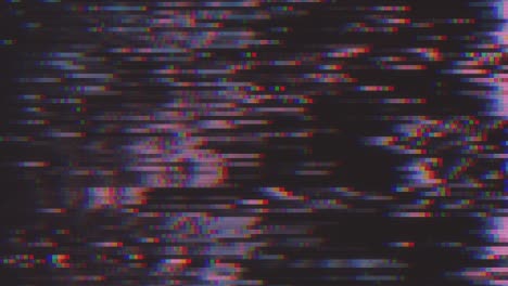 diseño único abstracto animación digital ruido de píxeles error de fallo daño de video