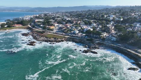 playa de la costa en monterey en california estados unidos