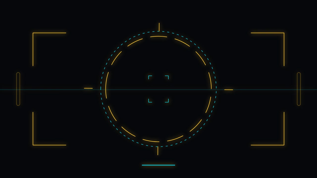 Digital Camera Viewfinder Interface Overlay