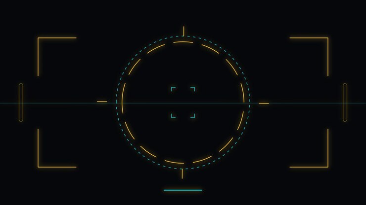 Digital Camera Viewfinder Interface Overlay