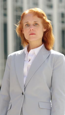 portrait of a professional businesswoman with crossed arms