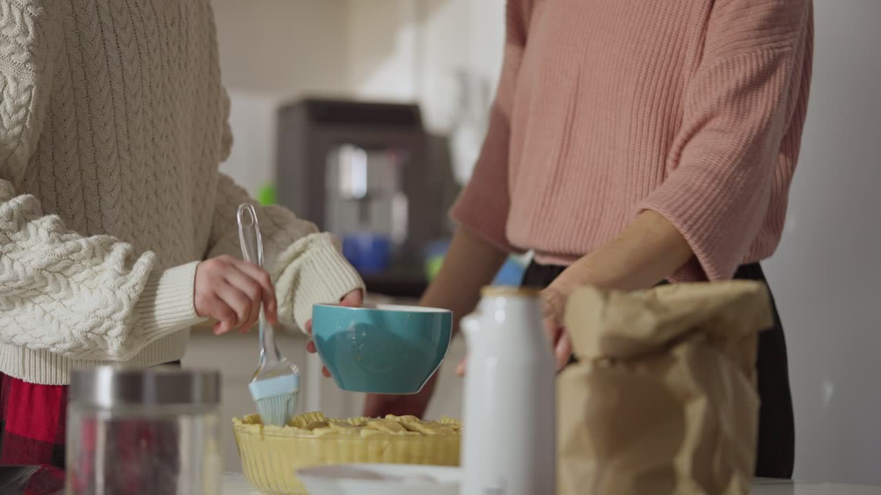 Baking a Pie Together