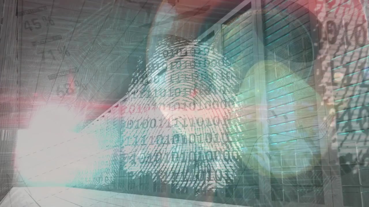 Digitalt fingeravtrykk og dataanalyse i serverrom